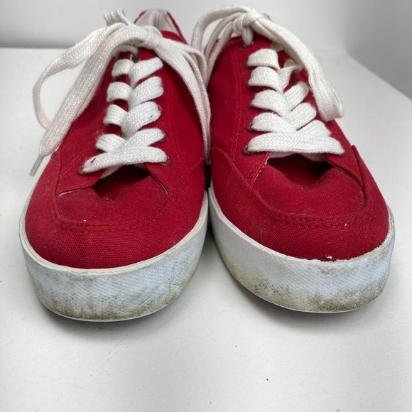 Polo Rlaph Lauren Red Lace up Shoes 8B - Picture 4 of 10